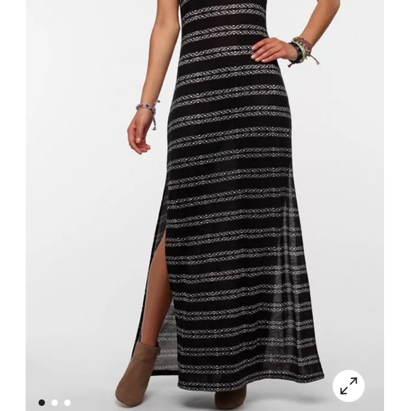 Urban Outfitters Staring At Stars knit maxi tank dress tribal Aztec - Picture 2 of 11